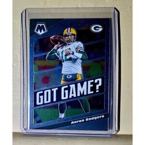 Aaron Rodgers 2020 Panini Mosaic NFL Got Game? #GG19 Football Card Packers